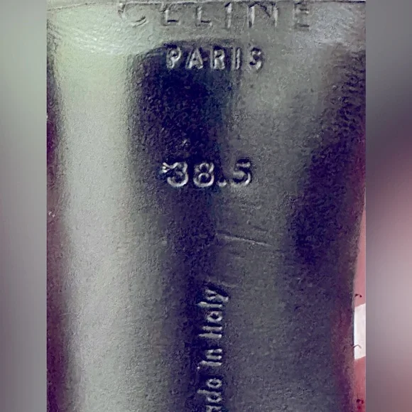 CELINE snakeskin sandals | wrap-around strap with hidden closure | siz… - Picture 7 of 7